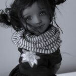 ruby red doll big scarf