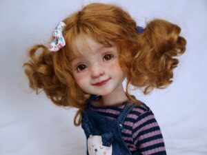 ruby red doll hair