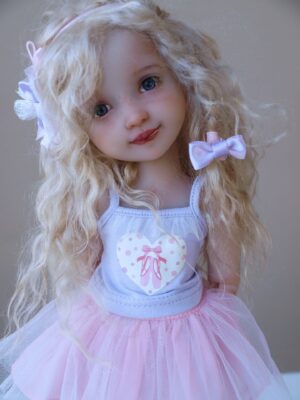 ruby red pink dress sweet doll