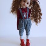 ruby red two tails and short pants